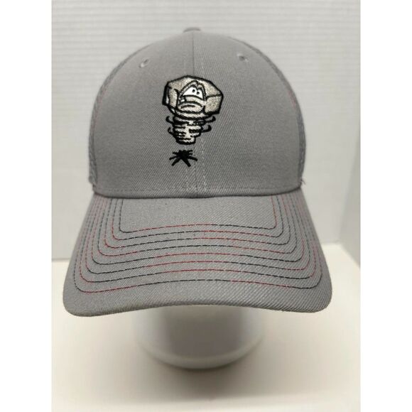 MiLB Lansing Lugnuts New Era 39Thirty Gray Hat Cap fitted M/L - Picture 1 of 3